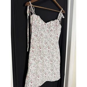 Shein Women Floral Sundress Size XS Babydoll Milkmaid Empire‎ Waist Coquette